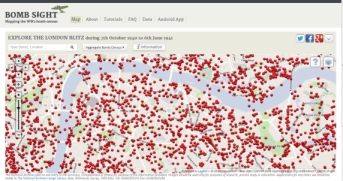 Screenshot of Bomb Sight Interface